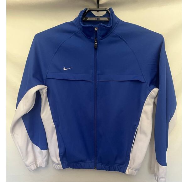 Vtg Y2K Nike Youth Track Jacket Sz XL Swoosh Retro Street Athleisure Zip Up - Picture 13 of 13